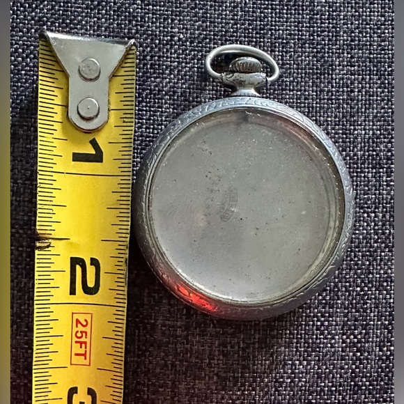 Vintage STAR W.C. CO. POCKET WATCH CASE. Nickel. 7107857 - Picture 10 of 10